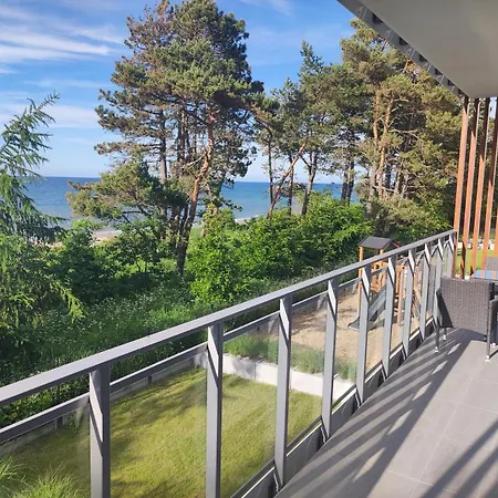 Baltichoff Premium With Sea View, Basen, Spa, Gym, Sauna, Hala Sportowa Z Kortem Tenisowym 아파트 *