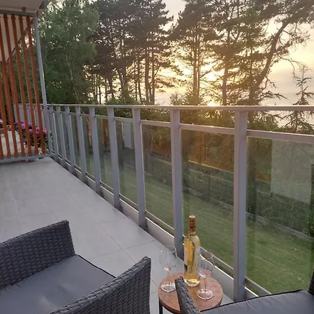 Baltichoff Premium With Sea View, Basen, Spa, Gym, Sauna, Hala Sportowa Z Kortem Tenisowym 아파트 *