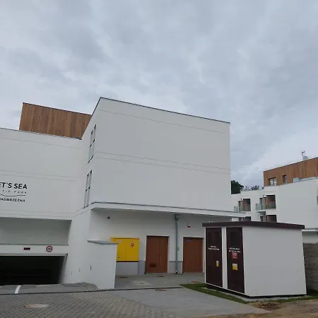 Baltichoff Premium With Sea View, Basen, Spa, Gym, Sauna, Hala Sportowa Z Kortem Tenisowym Apartamento Gąski