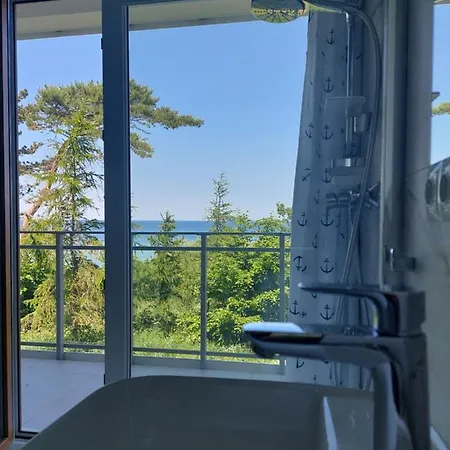 Baltichoff Premium With Sea View, Basen, Spa, Gym, Sauna, Hala Sportowa Z Kortem Tenisowym 아파트 *