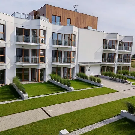 아파트 Baltichoff Premium With Sea View, Basen, Spa, Gym, Sauna, Hala Sportowa Z Kortem Tenisowym *