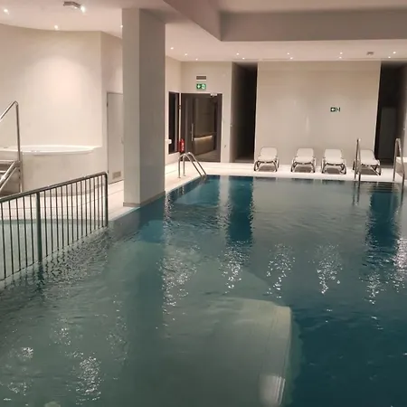 Baltichoff Premium With Sea View, Basen, Spa, Gym, Sauna, Hala Sportowa Z Kortem Tenisowym 아파트 Gąski